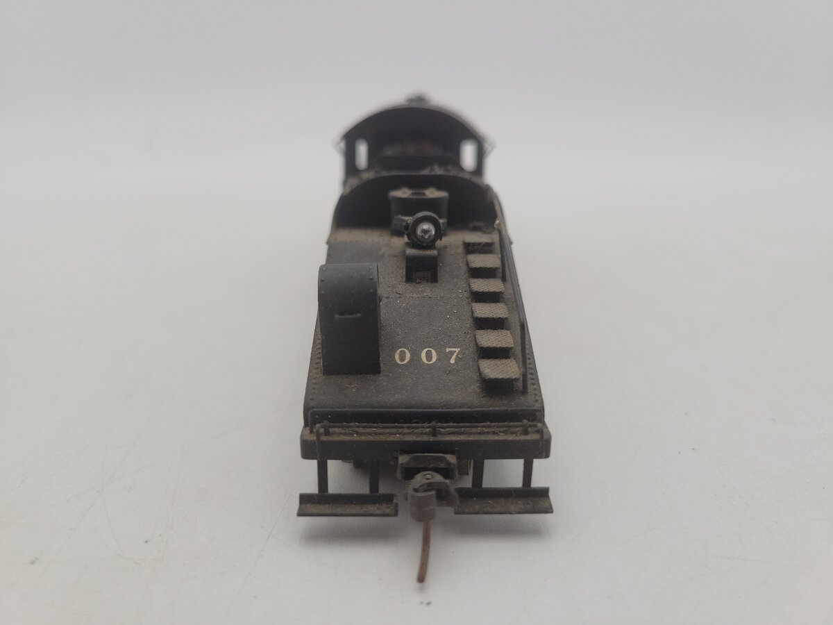 United Scale Models HO Scale BRASS CUSTOM Steam Locomotive & Tender #007 w/DCC