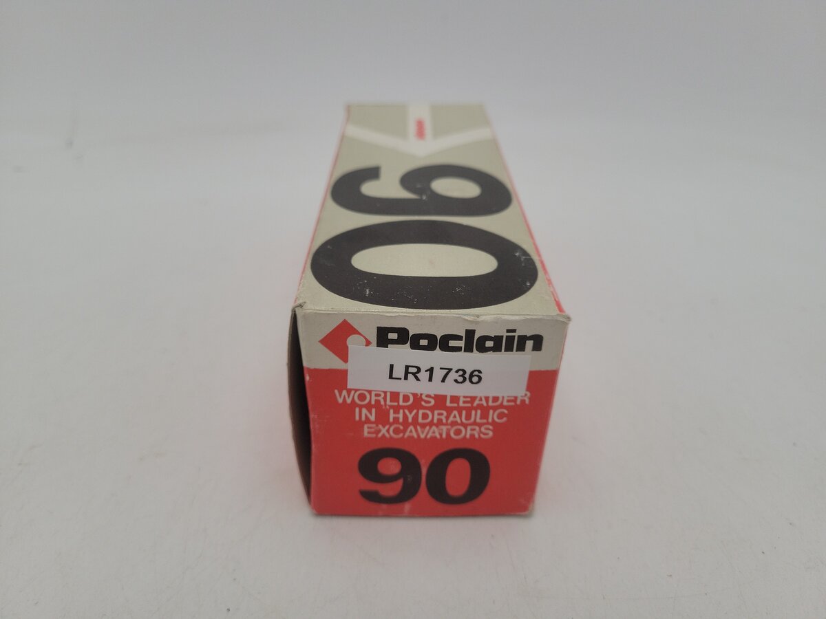 Conrad 2898 1:50 Scale Red Tracked Excavator Poclain B 90 Construction Equipment VG/Box