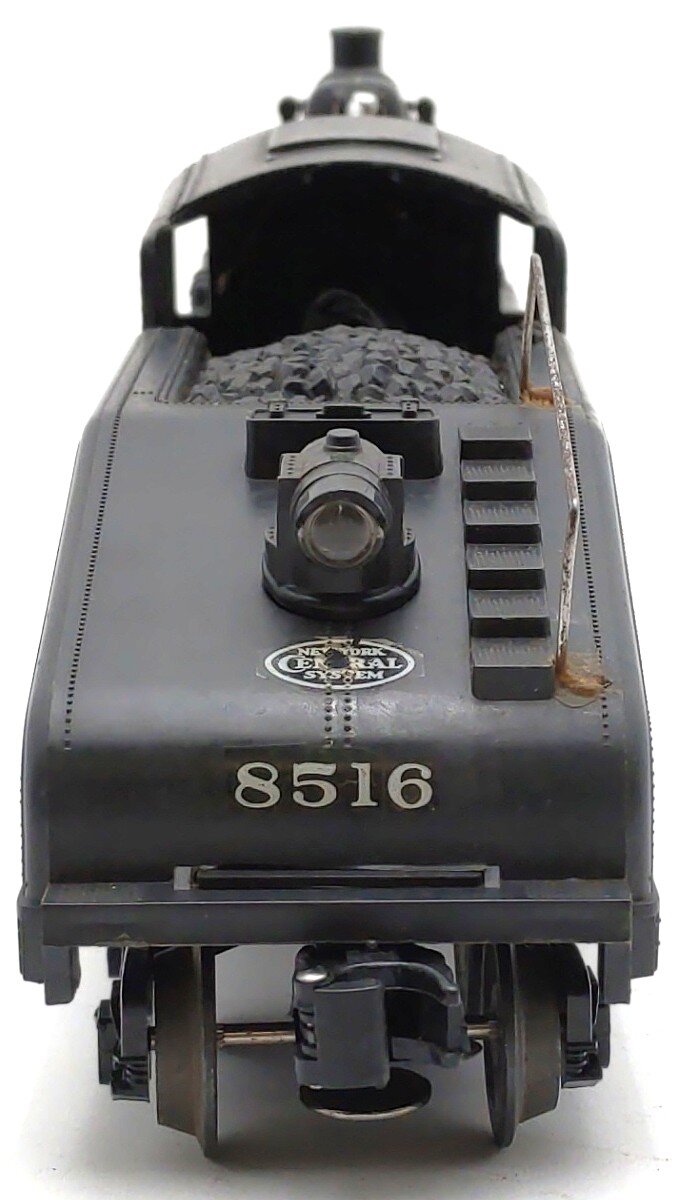 Lionel 6-8516 O New York Central 0-4-0 Steam Locomotive and Tender - Custom VG