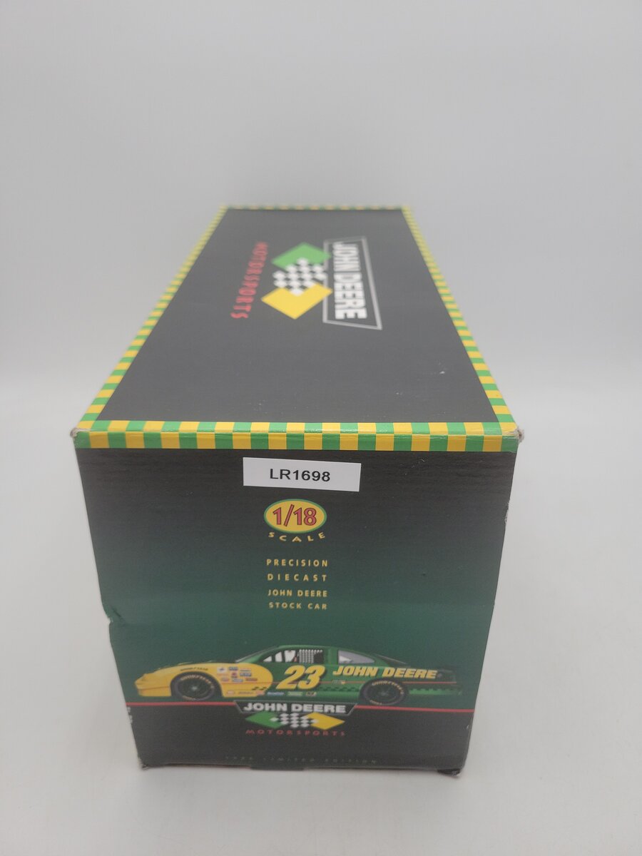 Ertl 5816BA 1:18 Scale Chad Little 1996 #23 Pontiac Grand Prix W/Display Case EX/Box