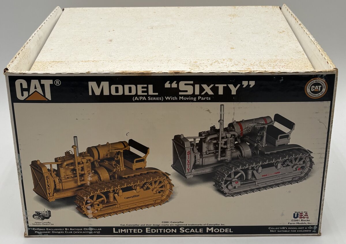 Gilson Riecke 1:16 Model Sixty Crawler Tractor EX/Box