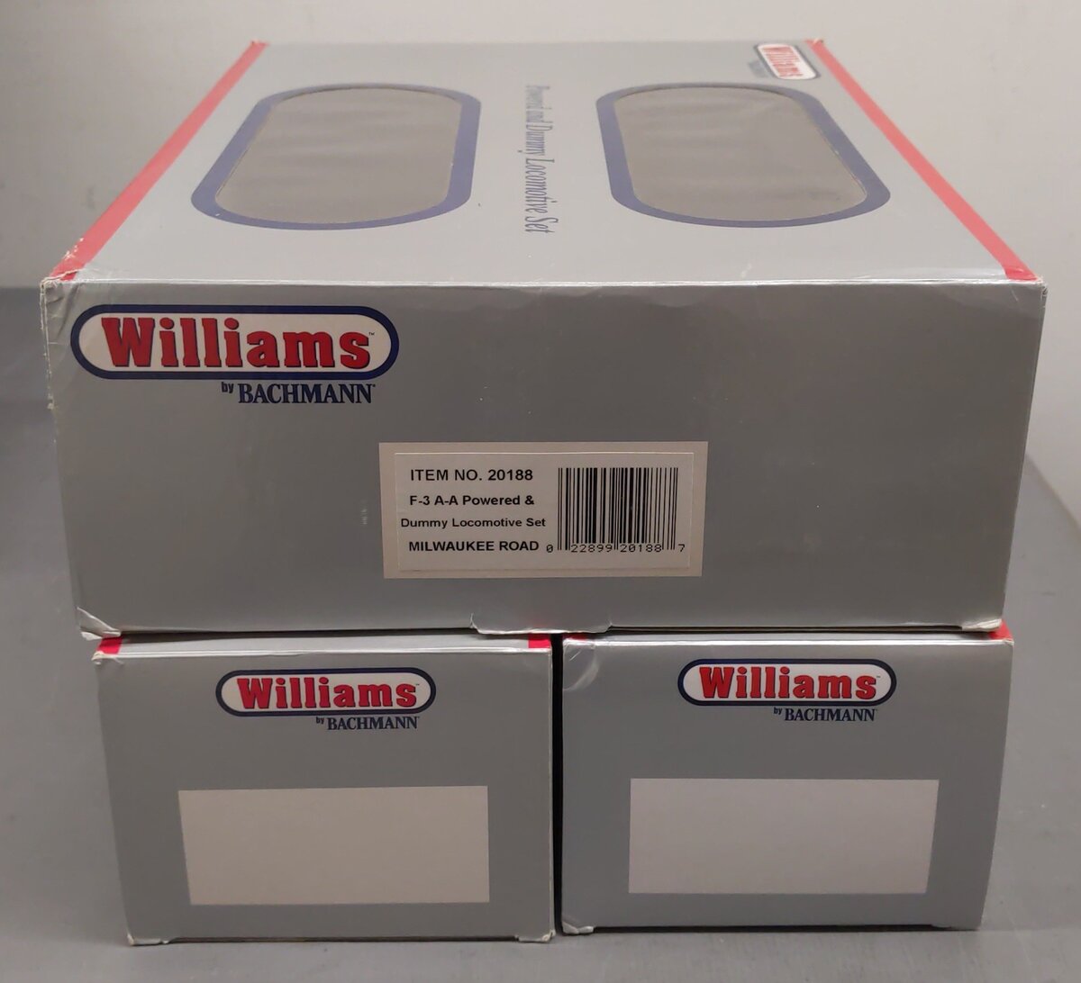 Williams 20188 Milwaukee Road F3 Diesel Locomotive AA Set EX/Box