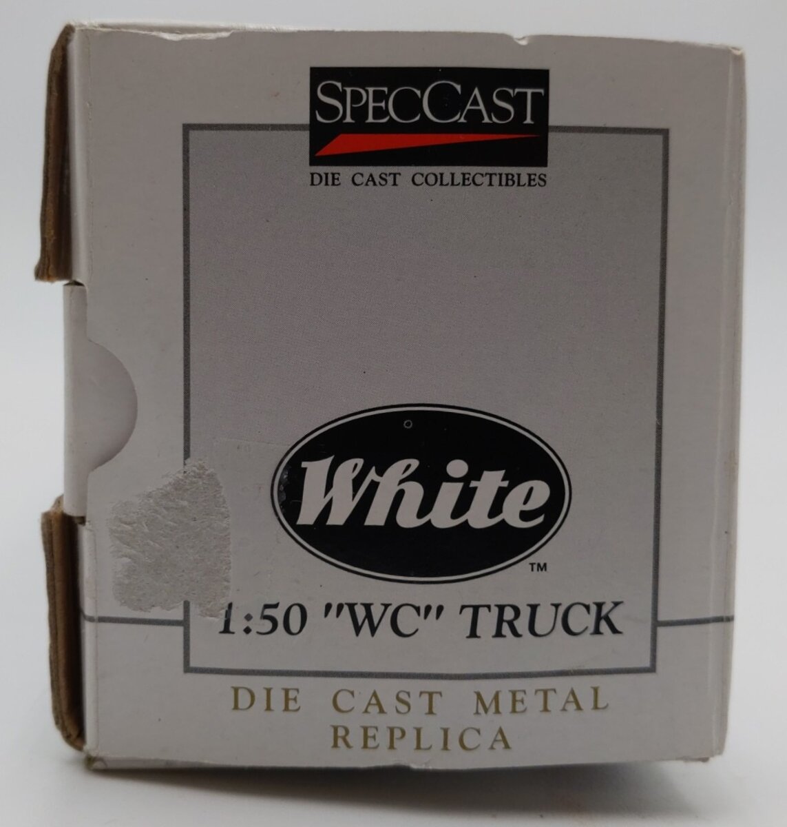 SPEC-CAST ZJD-1055 1:50 New Holland White WC22 Semi w/ Lowboy VG/Box