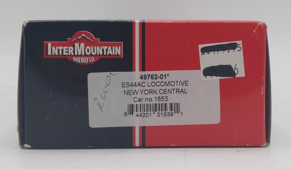 InterMountain 49762-01 HO Scale New York Central #1853 ES44AC Diesel Locomotive EX/Box