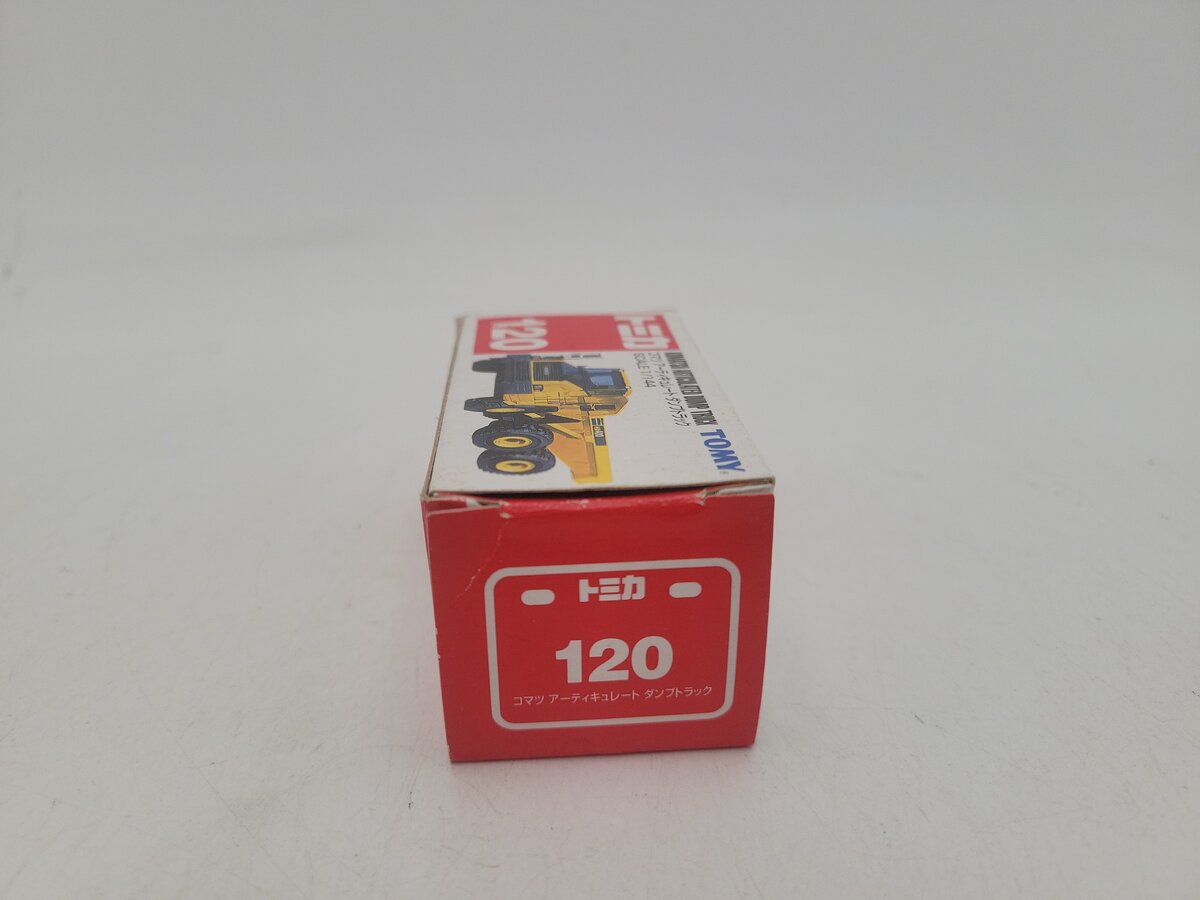 Tomy 120 1:64 Scale Yellow Komatsu Articulated AC Dump Truck HM 400 Die Cast NIB
