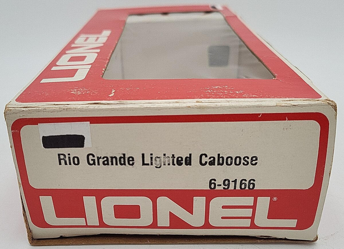 Lionel 6-9166 O Gauge Rio Grande Lighted Caboose EX/Box
