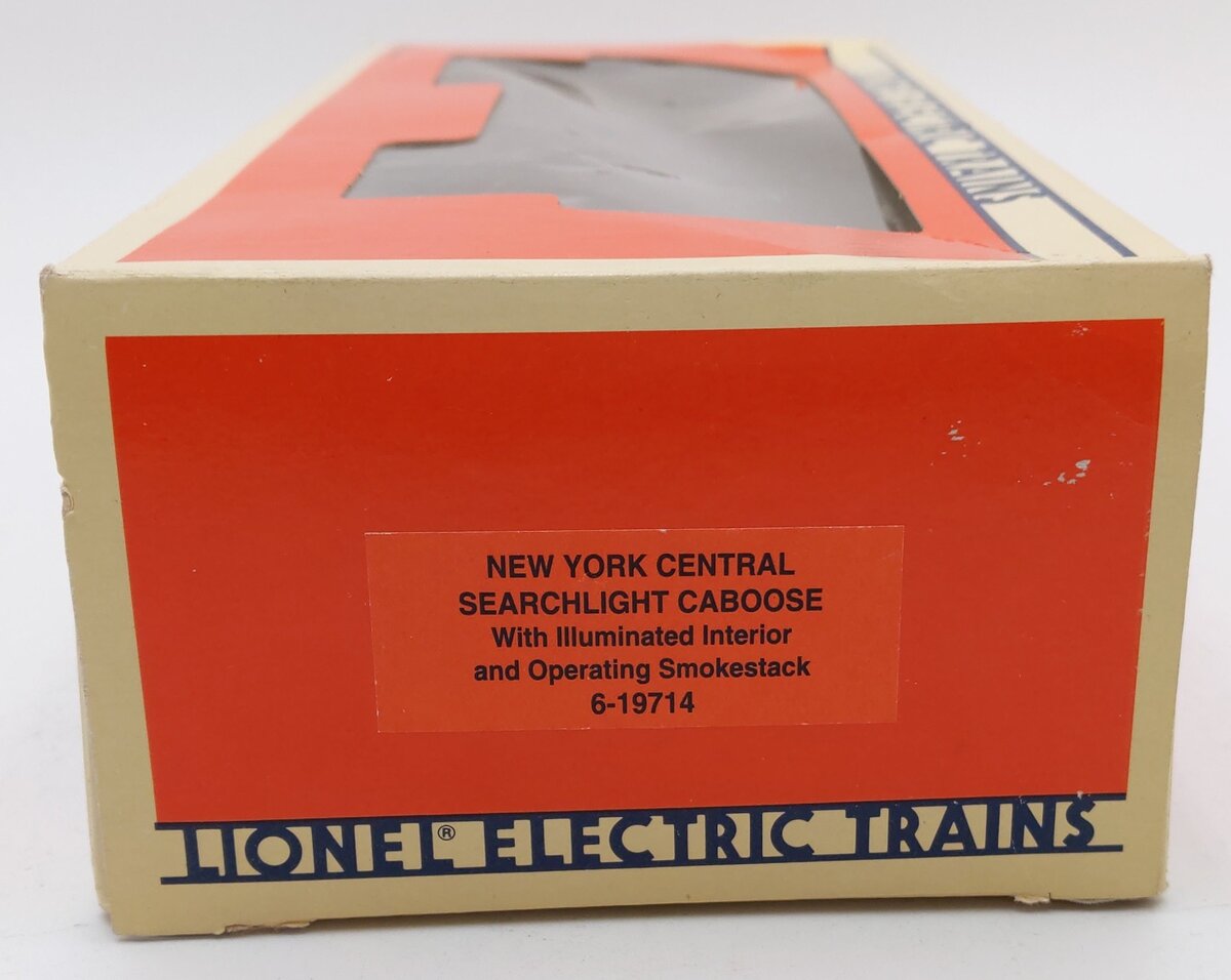 Lionel 6-19714 O Gauge New York Central Searchlight Caboose VG/Box