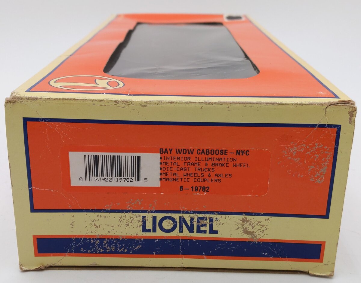 Lionel 6-19782 O Gauge New York Central Bay Window Caboose EX/Box