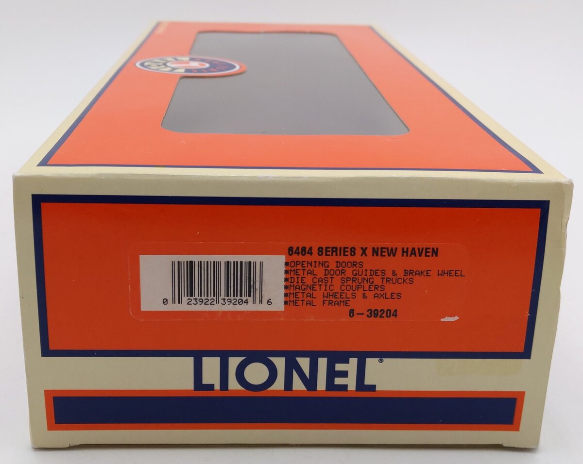 Lionel 6-39204 O Gauge New Haven Boxcar #6464-725 LN/Box