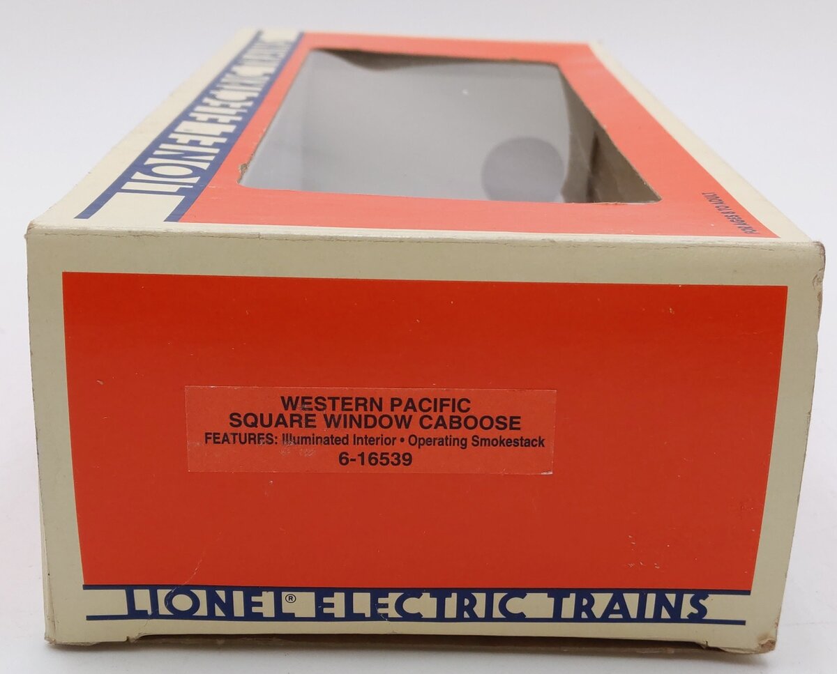 Lionel 6-16539 O Gauge Western Pacific Smoking Caboose #539 EX/Box