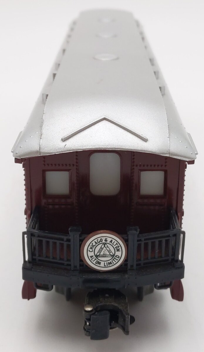 Lionel 6-9558 O Gauge Chicago & Alton "Chicago" Observation Car EX