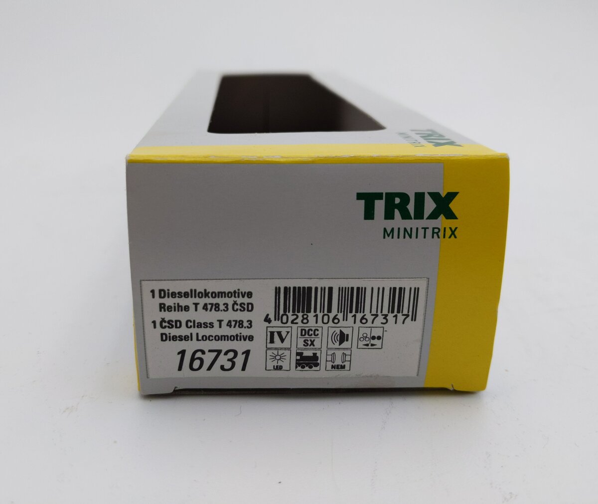 Trix 16731 N Czechoslovakian State Railroad (CSD) General-Purpose Locomotive LN/Box