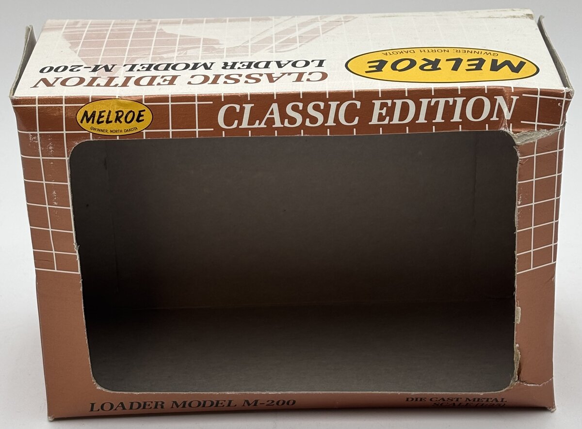 New Clover 1:25 Scale Diecast Melroe Bobcat M-200 Loader EX/Box