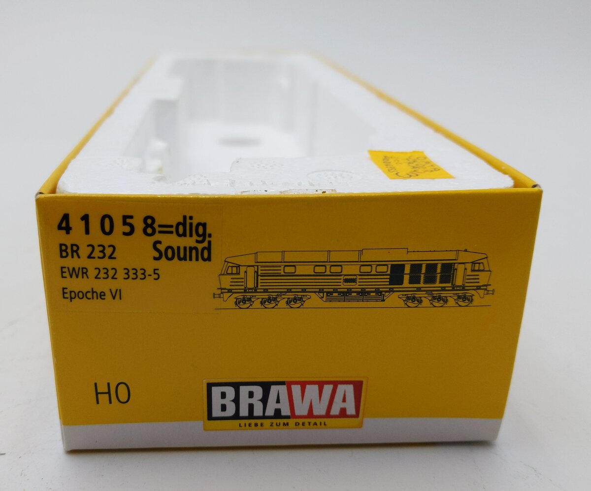 Brawa 0334 DB Class 232 001-8 Diesel Locomotive w/Sound LN/Box