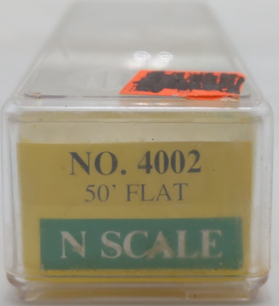 Model Power 4002 N Scale ATSF 50' Flatcar w/ Two 20' Sea Land Containers #933253 EX/Box