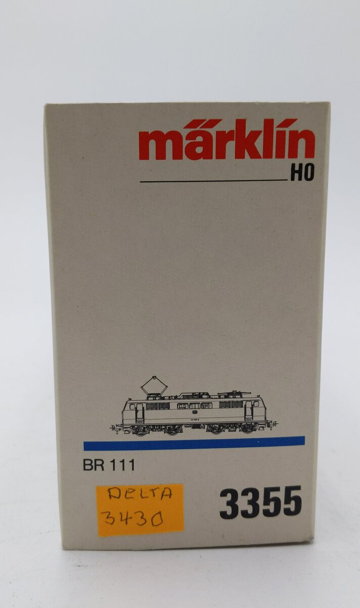 Marklin 3355 HO Scale DB BR 111 Electric Locomotive #135-5 EX/Box