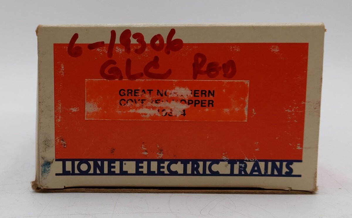 Lionel 6-19304 O Gauge Great Lakes Carbon Covered Hopper Car #19304 VG/Box