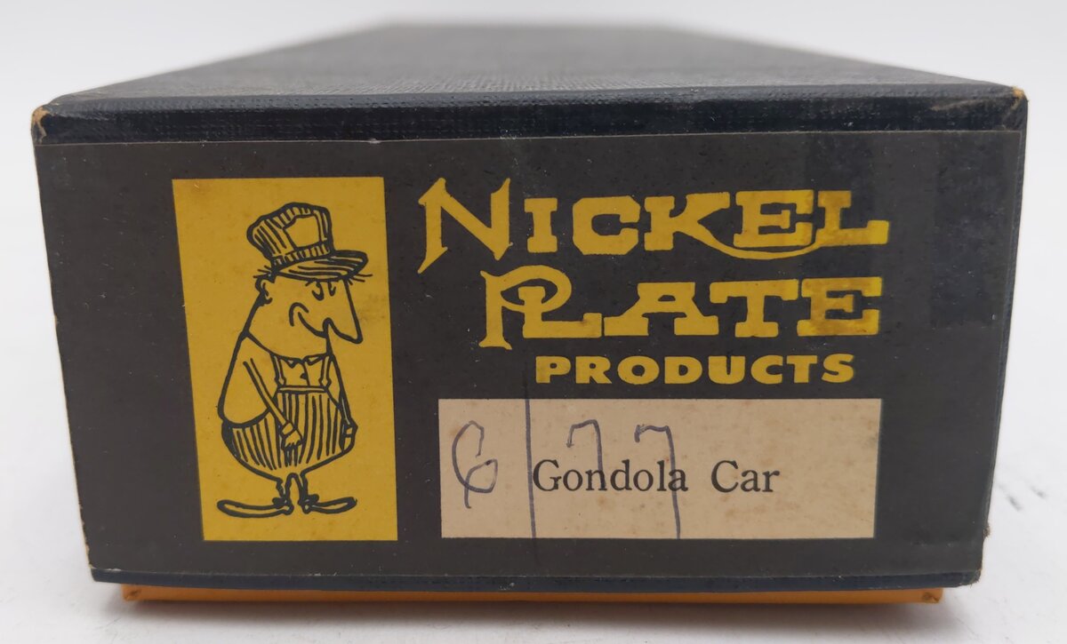 Nickel Plate Products HO Scale BRASS Gondola - Unpainted EX/Box