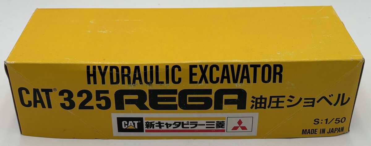 Caterpillar 1:50 CAT Mitsubishi 325 REGA Hydraulic Excavator EX/Box