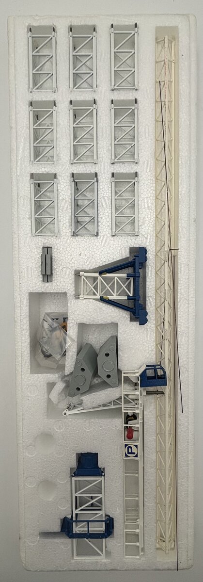Conrad 201 1:50 Diecast Peiner Tower Crane With Saddle Jib LN/Box