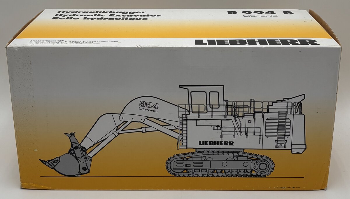 NZG 617 1:50 Liebherr R 994 B Litronic Hydraulic Excavator LN/Box