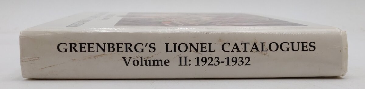 Greenberg's Lionel Catalogues Vol.II Hardcover Book By Bruce C. Greenberg Ph.D VG