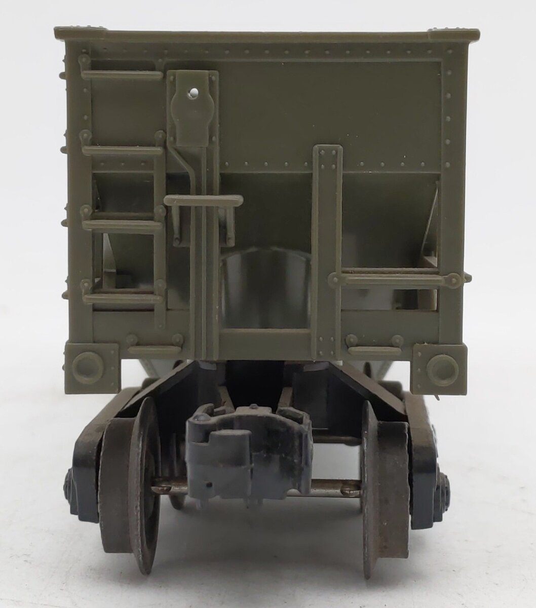 Lionel 6176-100 Vintage O Gauge Olive Drab Hopper VG