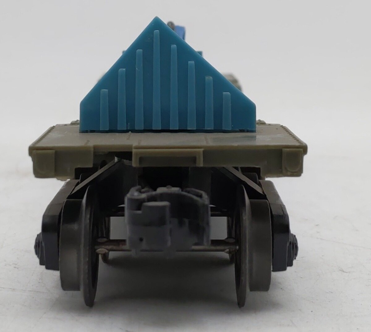 Lionel 3309 Vintage O Gauge Olive Drab Turbo Missile Launch Car -Rare VG