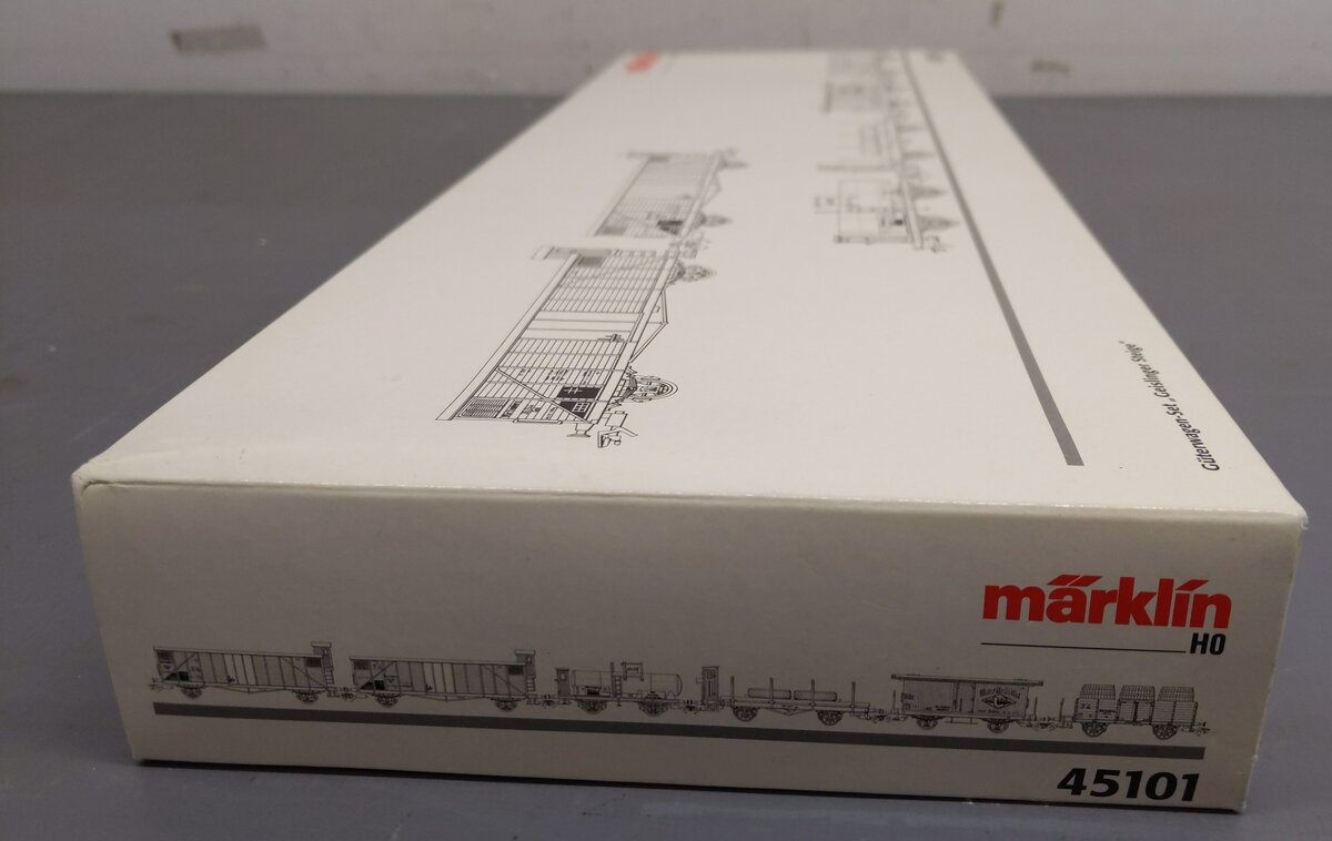 Marklin 45101 HO Scale "Geislinger Grade" Freight Set LN/Box