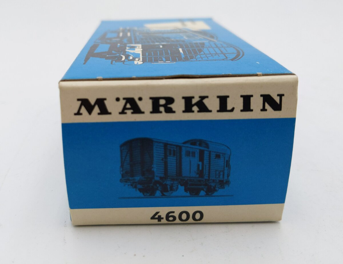 Marklin 4600 HO Scale DB Baggage Car VG/Box