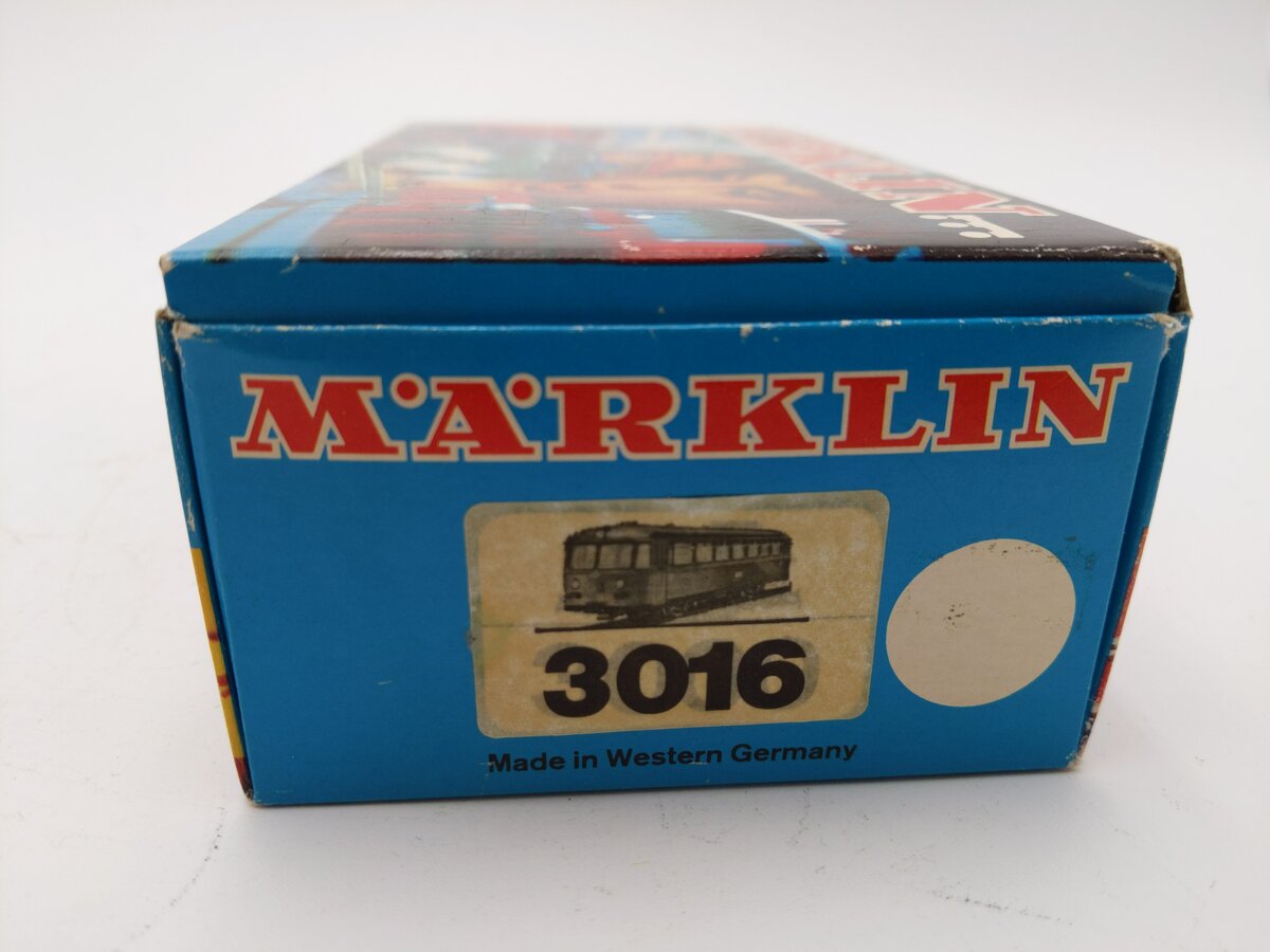 Marklin 3016 HO Scale DB Railbus LN/Box