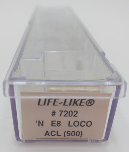 Life Like 7202 N Scale Atlantic Coast Line E8 Diesel Locomotive #500 EX/Box