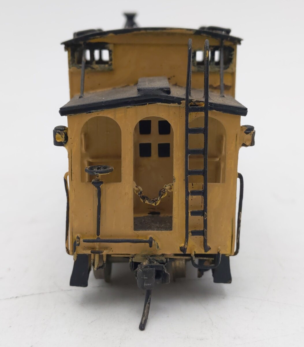 HO Scale BRASS C-30 Caboose Car - Painted