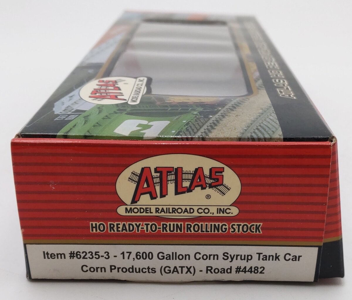 Atlas 6235-3 HO GATX Corn Products 17,600 Gallon Corn Syrup Tank Car #4482 EX/Box