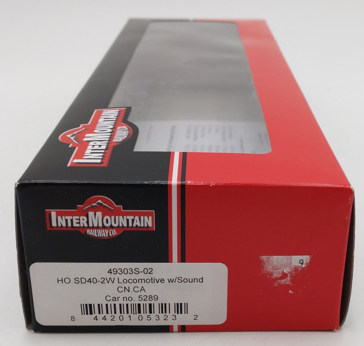 InterMountain 49303S-02 HO CN SD40-2W Diesel Locomotive #5289 w/ Sound EX/Box