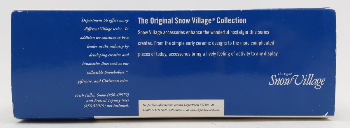 Dept 56 55134 Snow Village "Main Street People" Ceramic Figures (Pack of 3) EX/Box