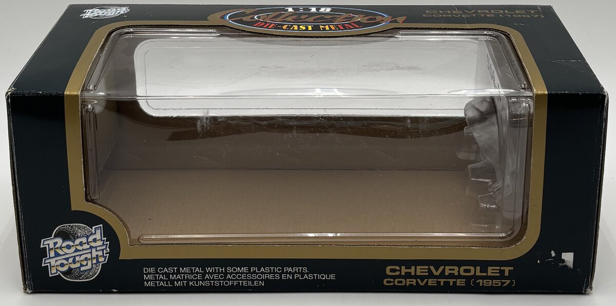 Road Tough 92018 1:18 Scale Diecast Blue 1957 Chevrolet Corvette LN/Box