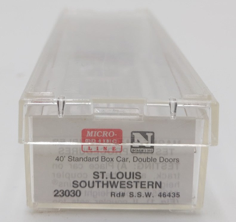 Micro-Trains 02300030 N St. Louis Southwestern 40' Standard DD Boxcar #46435