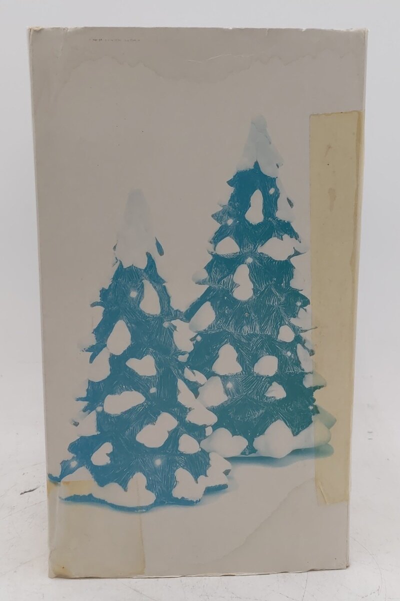 Dept 56 52604 Village Lighted Snow Capped Trees VG/Box