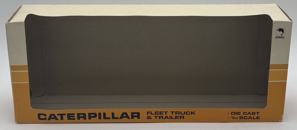 Shinsei 1:53 Caterpillar Fleet Truck & Trailer Diecast EX/Box