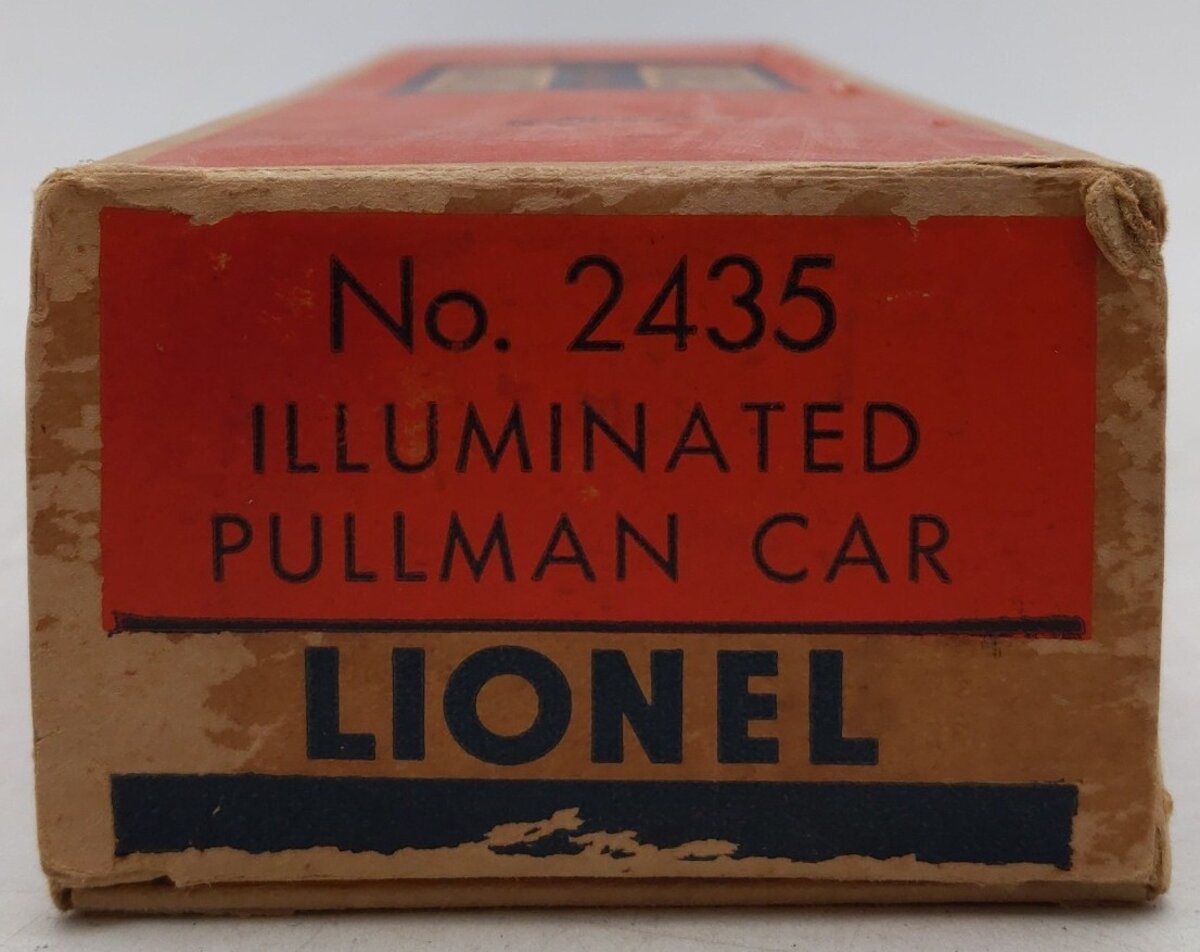 Lionel 2435 Vintage O Lionel Lines Illuminated Elizabeth Passenger Car VG/Box