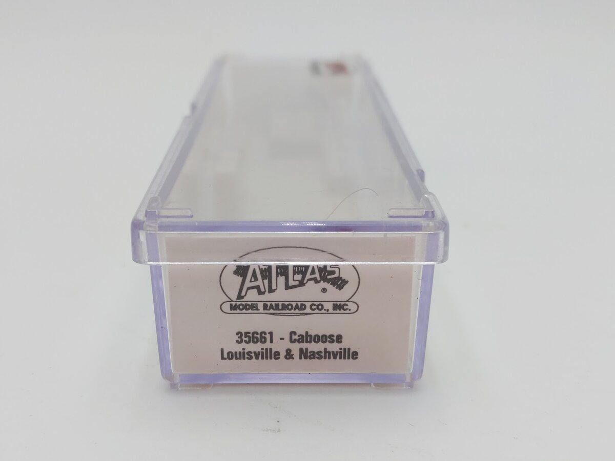 Atlas 35661 N Scale Louisville & Nashville Offset Copula Caboose #977 LN/Box