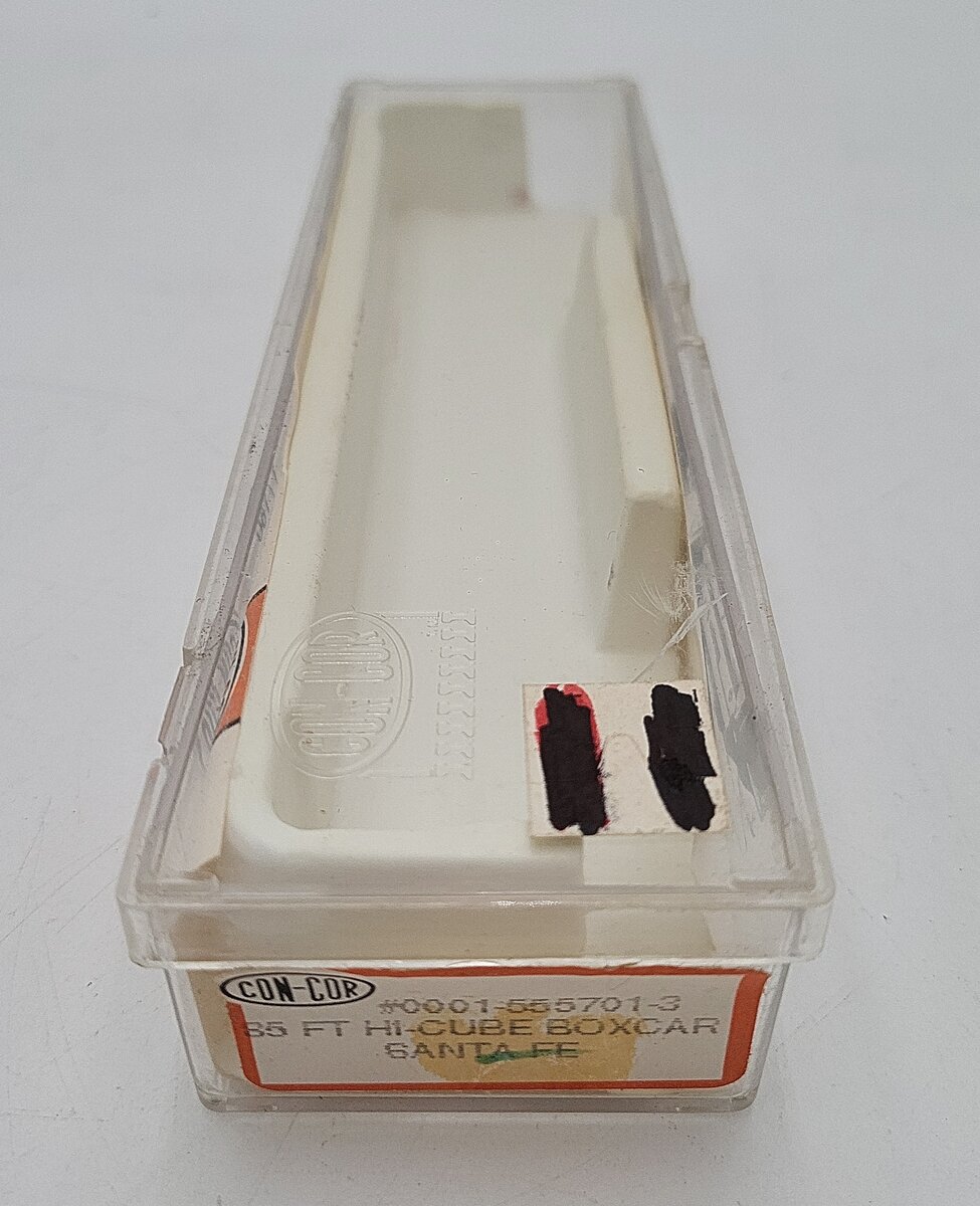 Con-Cor 0001-555701-3 N Scale Santa Fe Boxcar #36912 LN/Box