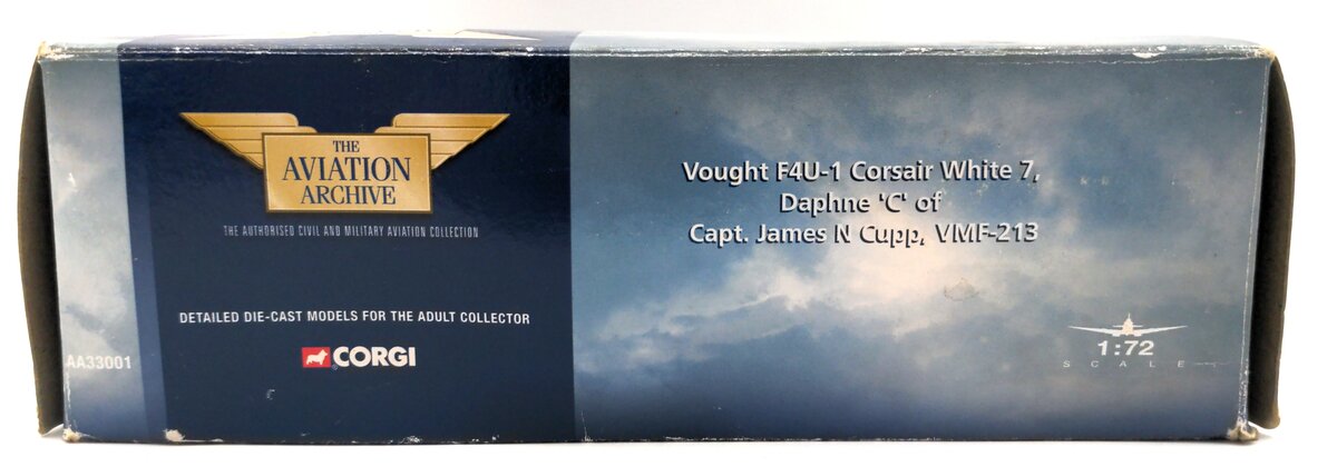 Corgi AA33001 1:72 Vought F4U1 Corsair Daphne VG/Box