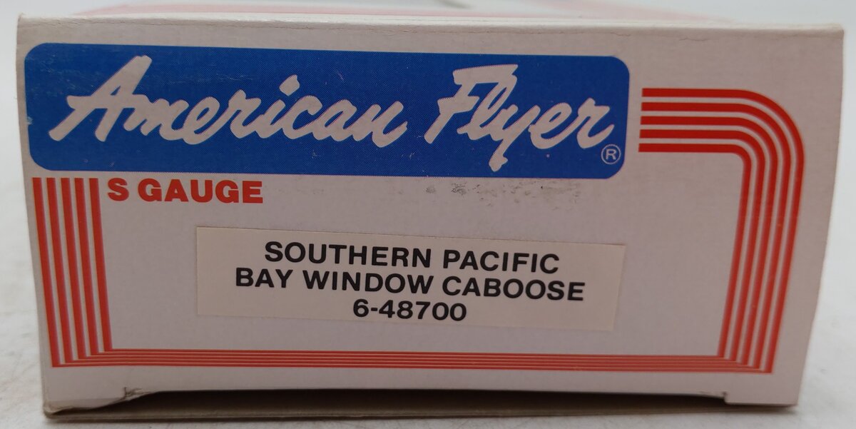 American Flyer 6-48700 S Gauge Southern Pacific Bay Window Caboose #48700 EX/Box