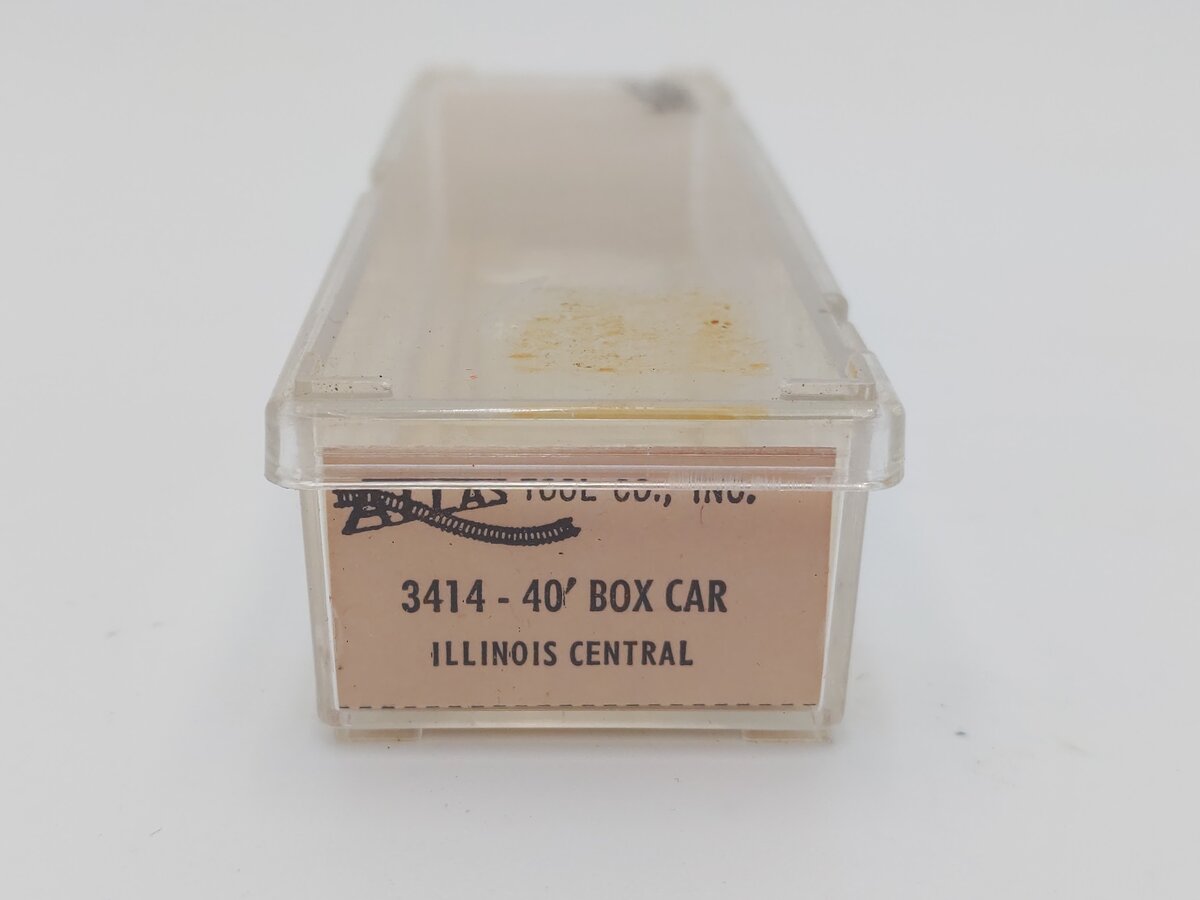 Atlas 3414 N Scale 40' Illinois Central Gulf Box Car #41602 EX/Box