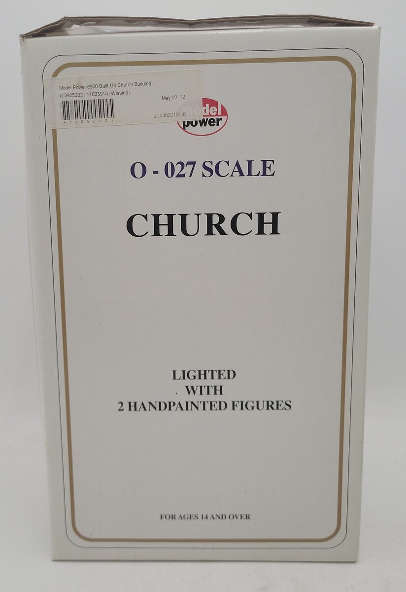 Model Power 6350 O Built-Up Church Building EX/Box