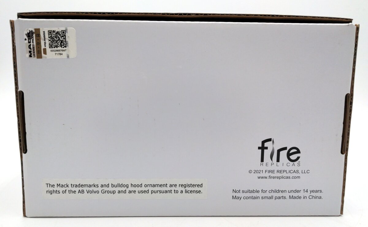 Fire Replicas FR097B-3 1:50 Scale Diecast Mack B61 SX Tandem Axle Dump Truck NIB