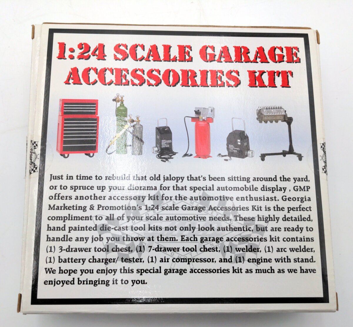 GMP 9015 1:24 Scale Diecast Garage Accessories Kit NIB