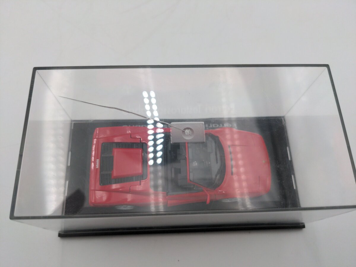 Herpa 1:43 Scale Diecast Ferrari Testarossa Cabrio Red EX